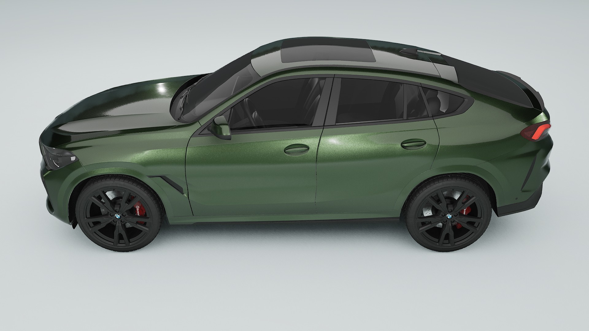 BMW X6 G06 F96 TPU Lackschutzfolie | LAGOON Farbwechsel PPF – Komplett-Vorgeschnittener Kit