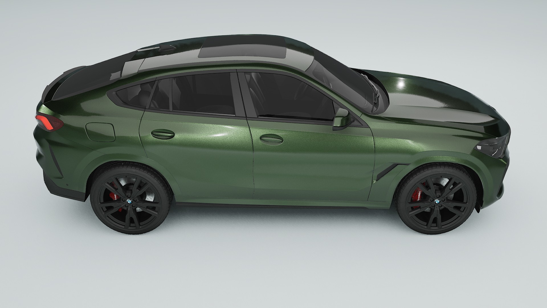 BMW X6 G06 F96 TPU Lackschutzfolie | LAGOON Farbwechsel PPF – Komplett-Vorgeschnittener Kit