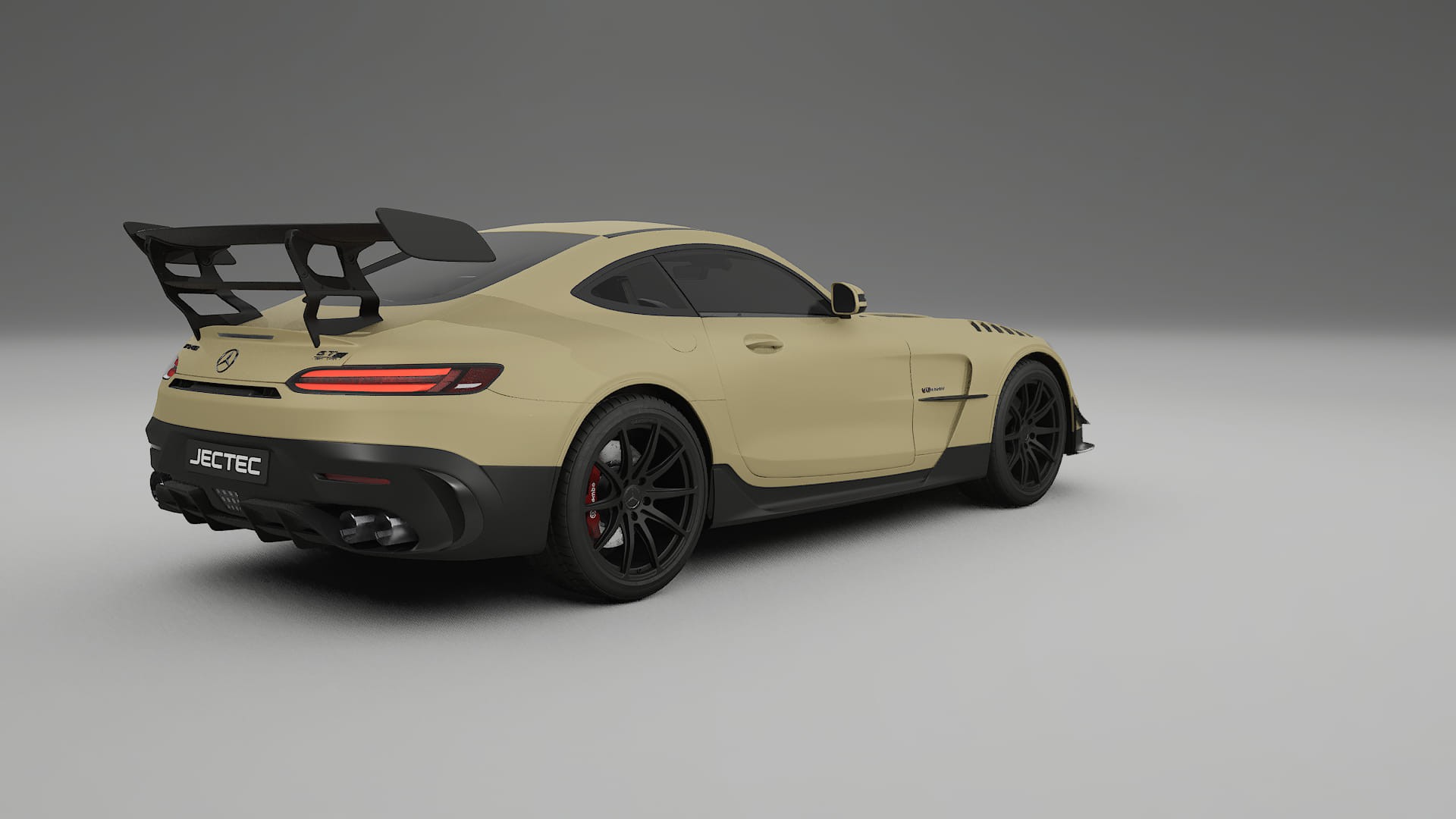 Mercedes AMG GT Black Series C192 Coupe TPU Lackschutzfolie | SAND Farbwechsel PPF – Komplett-Vorgeschnittener Kit