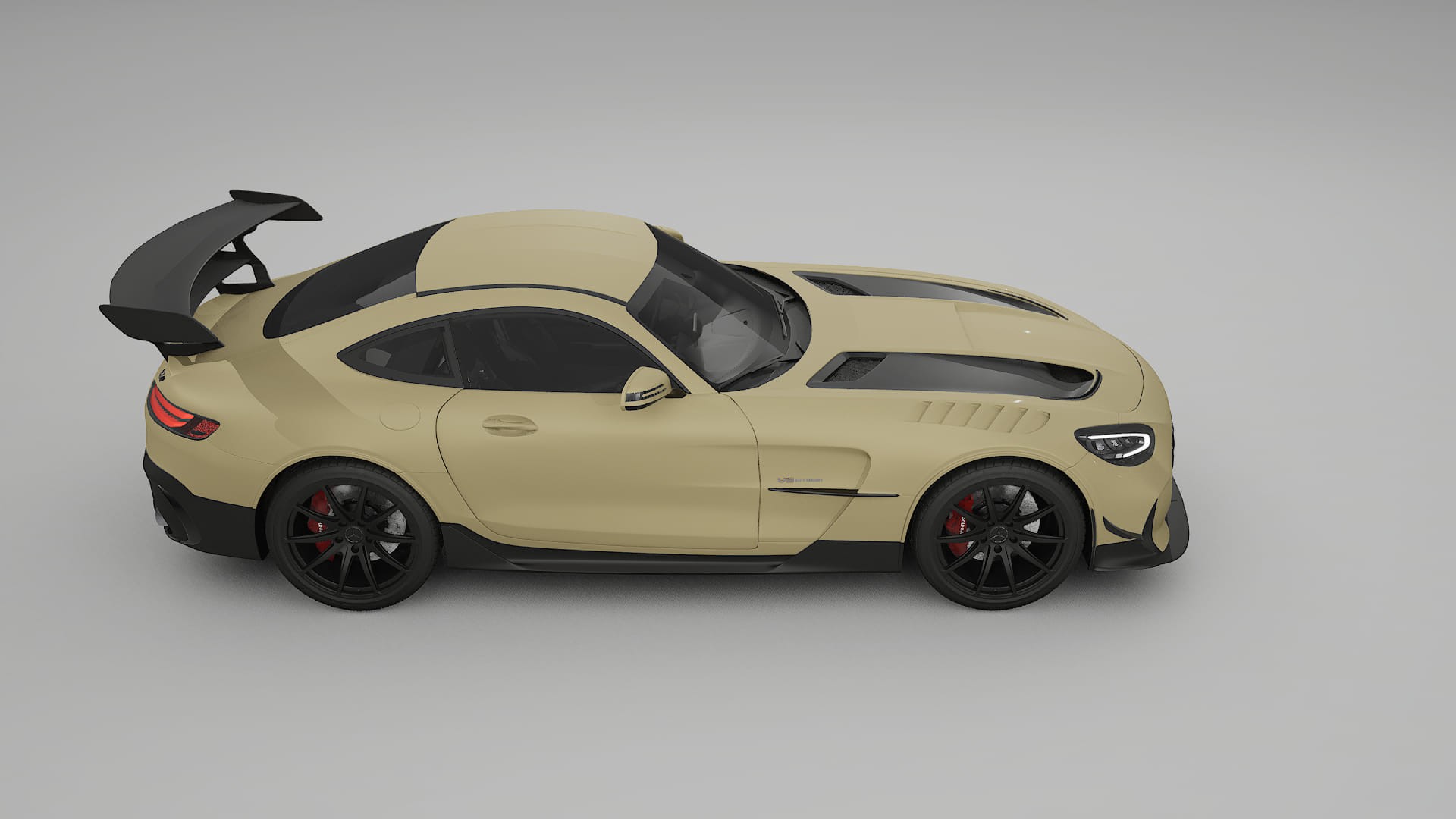 Mercedes AMG GT Black Series C192 Coupe TPU Lackschutzfolie | SAND Farbwechsel PPF – Komplett-Vorgeschnittener Kit