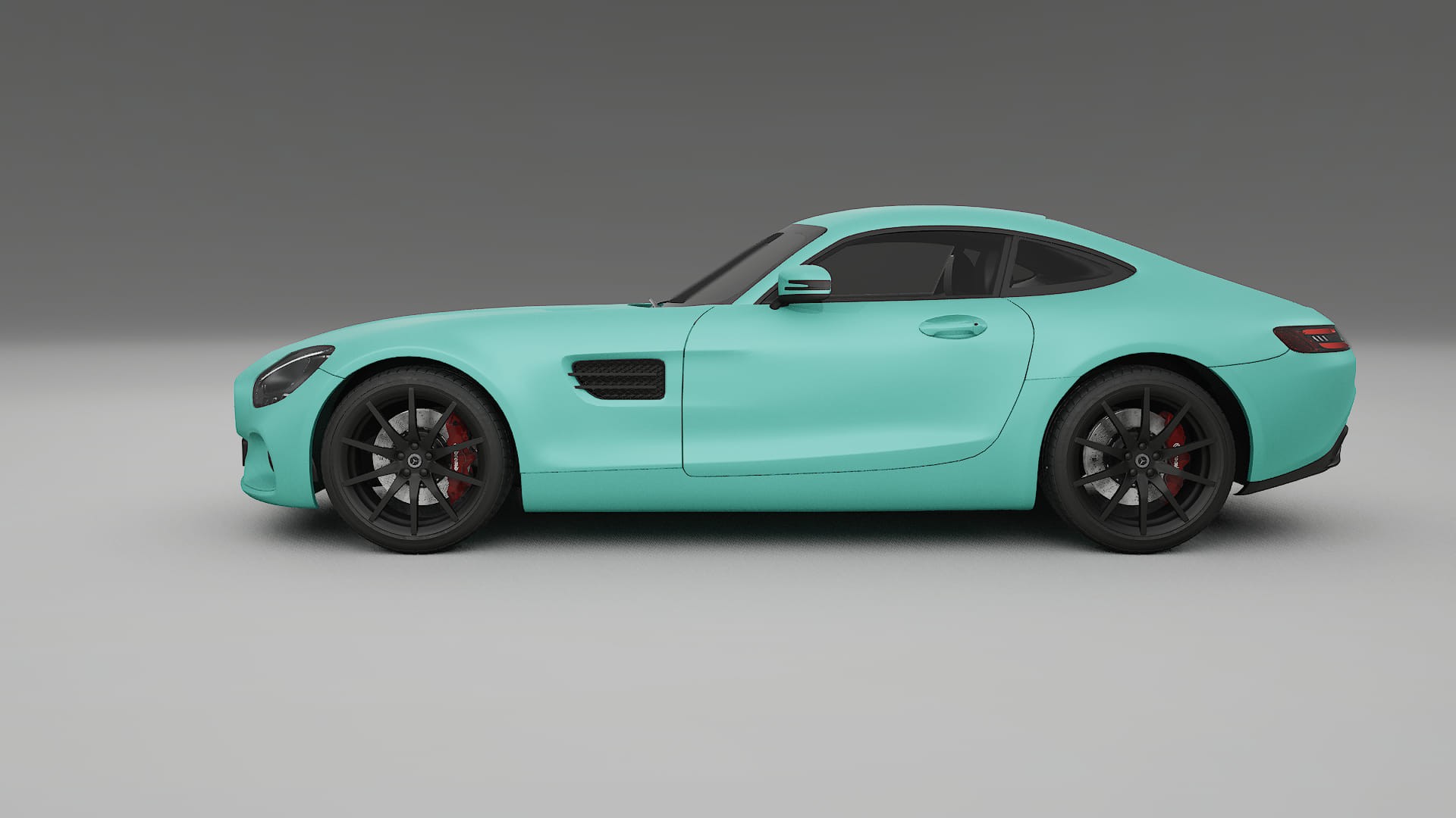 Mercedes AMG GT C190 Coupe TPU Lackschutzfolie | FROST Farbwechsel PPF – Komplett-Vorgeschnittener Kit
