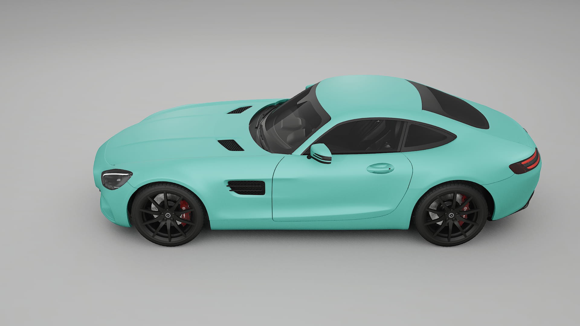 Mercedes AMG GT C190 Coupe TPU Lackschutzfolie | FROST Farbwechsel PPF – Komplett-Vorgeschnittener Kit