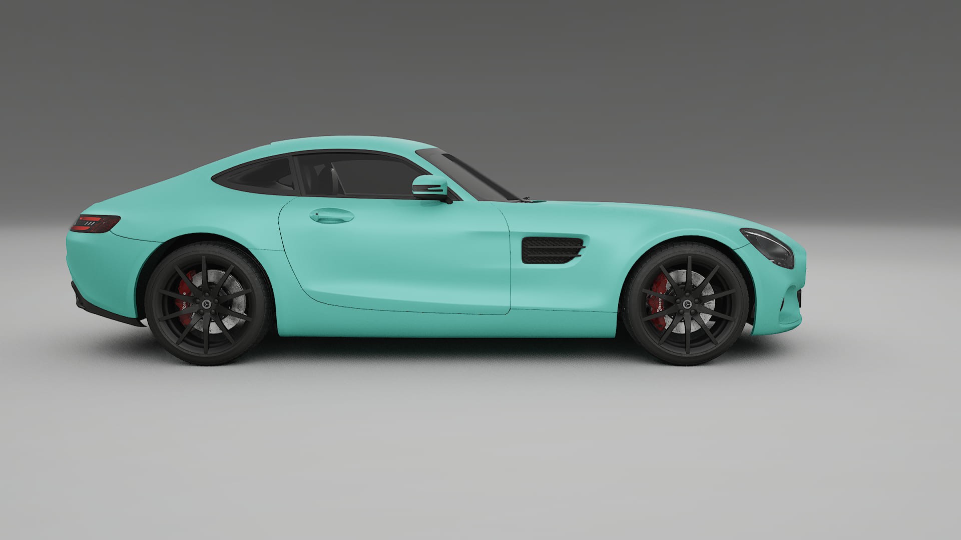 Mercedes AMG GT C190 Coupe TPU Lackschutzfolie | FROST Farbwechsel PPF – Komplett-Vorgeschnittener Kit