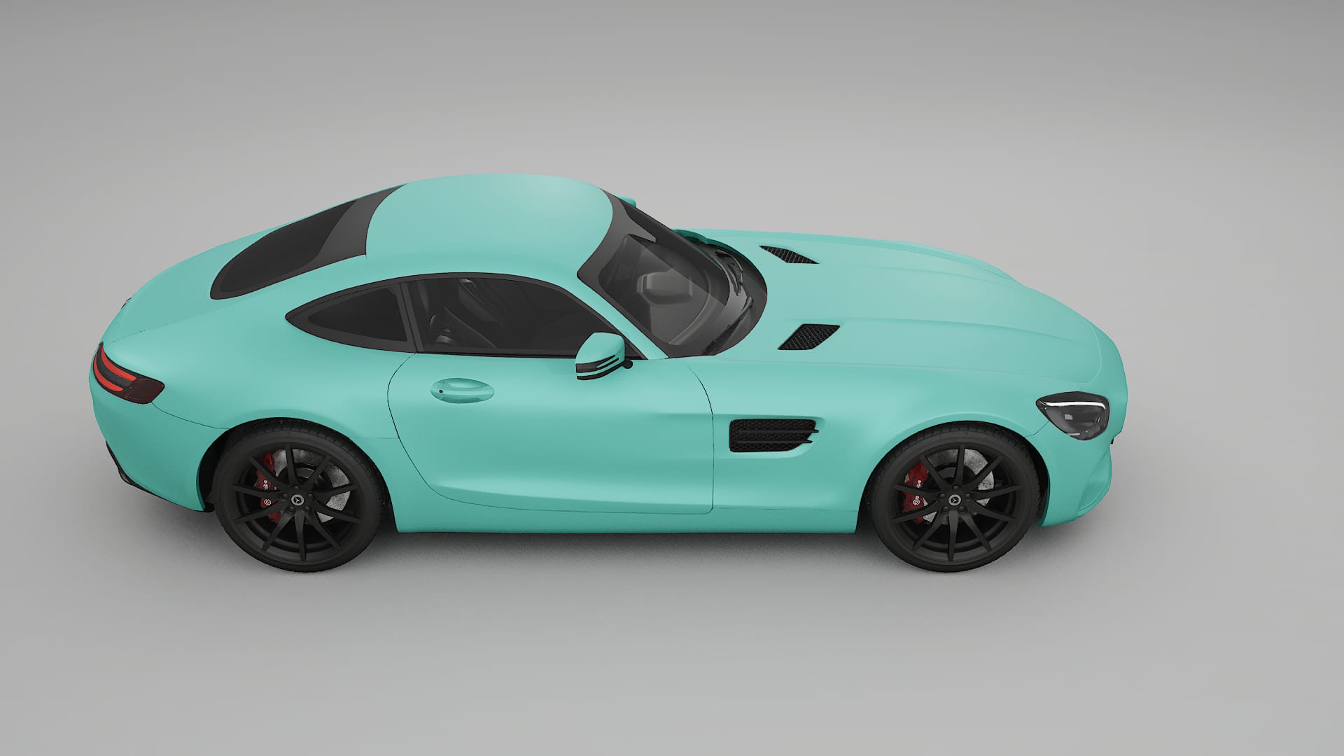 Mercedes AMG GT C190 Coupe TPU Lackschutzfolie | FROST Farbwechsel PPF – Komplett-Vorgeschnittener Kit