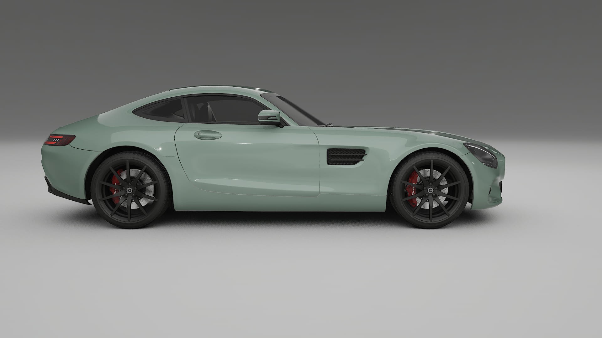 Mercedes AMG GT C190 Coupe TPU Lackschutzfolie | CINDER Farbwechsel PPF – Komplett-Vorgeschnittener Kit