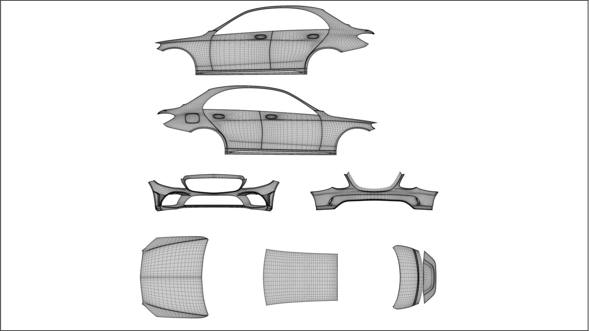 Mercedes C Class W205 AMG sedan TPU Lackschutzfolie | JEWEL Farbwechsel PPF – Komplett-Vorgeschnittener Kit