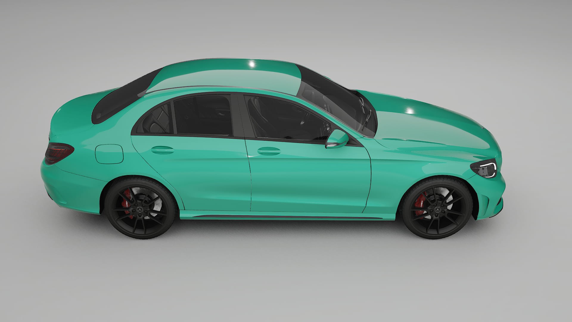Mercedes C Class W205 AMG sedan TPU Lackschutzfolie | JEWEL Farbwechsel PPF – Komplett-Vorgeschnittener Kit