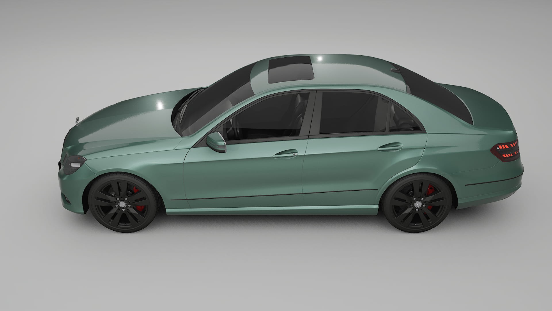Mercedes E Class Sedan W212 Prefacelift pre LCI TPU Lackschutzfolie | EVERGREEN Farbwechsel PPF – Komplett-Vorgeschnittener Ki