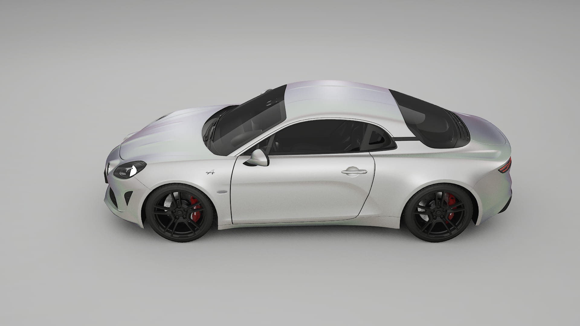 Renault Alpine A110 TPU Lackschutzfolie | NEBULA Farbwechsel PPF – Komplett-Vorgeschnittener Kit
