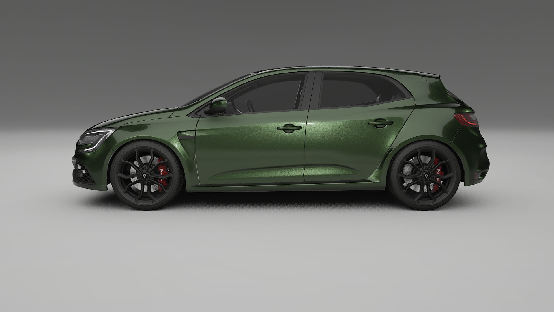 Renault Megane RS IV TPU Lackschutzfolie | LAGOON Farbwechsel PPF – Komplett-Vorgeschnittener Kit