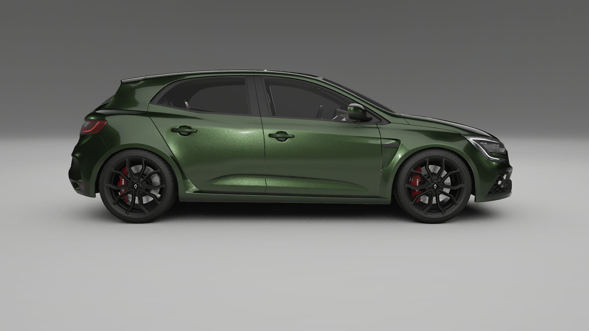 Renault Megane RS IV TPU Lackschutzfolie | LAGOON Farbwechsel PPF – Komplett-Vorgeschnittener Kit