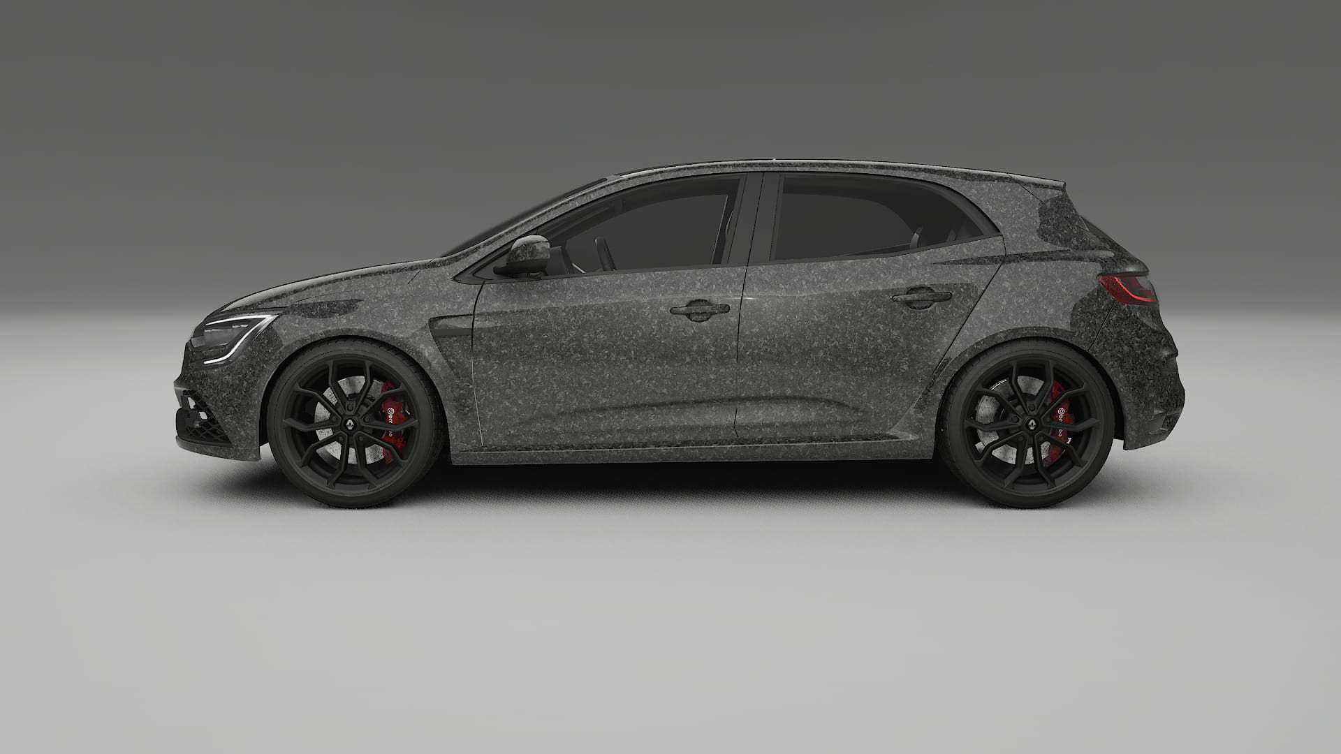 Renault Megane RS IV TPU Lackschutzfolie | FORGED S Farbwechsel PPF – Komplett-Vorgeschnittener Kit