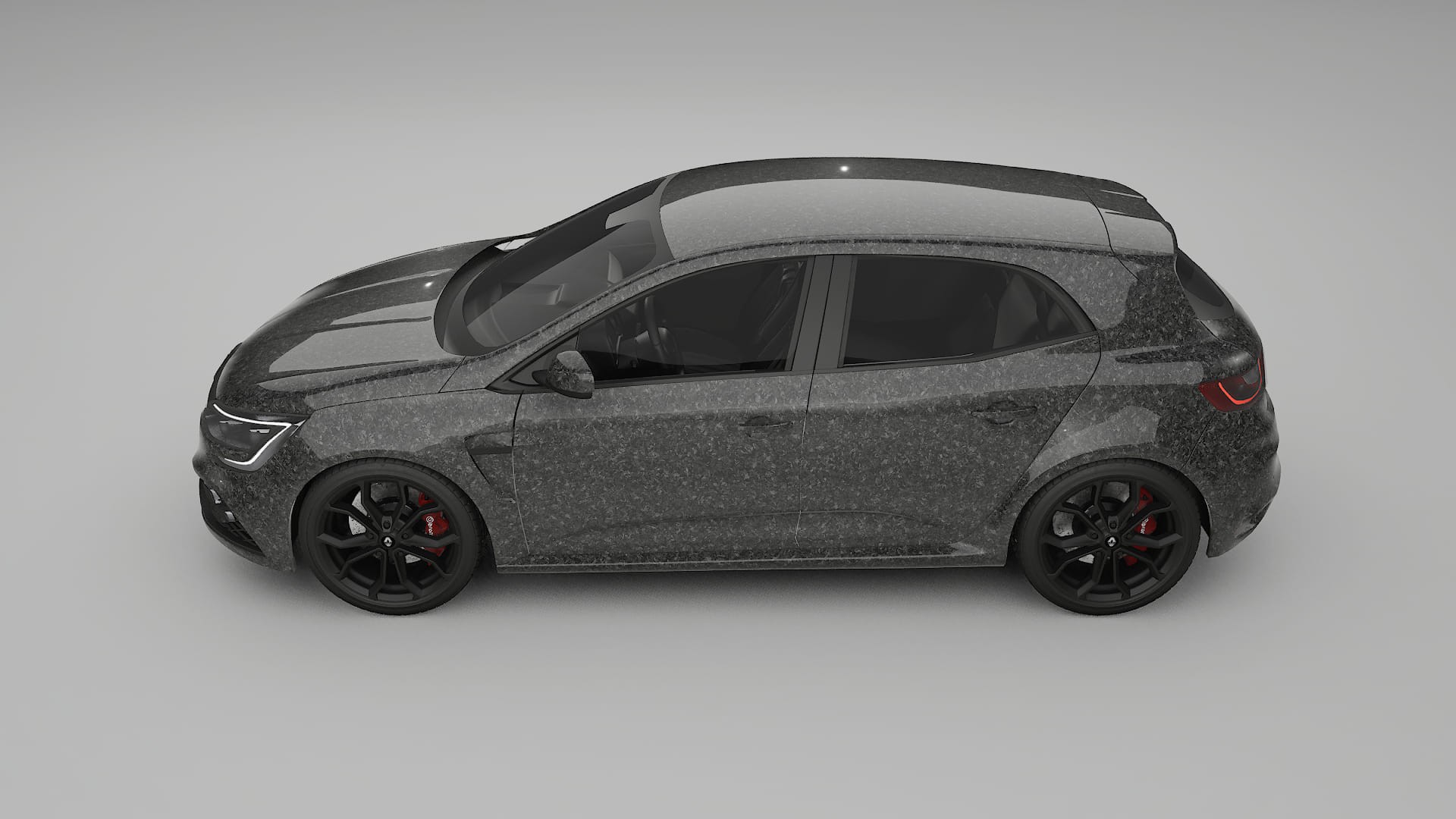Renault Megane RS IV TPU Lackschutzfolie | FORGED S Farbwechsel PPF – Komplett-Vorgeschnittener Kit