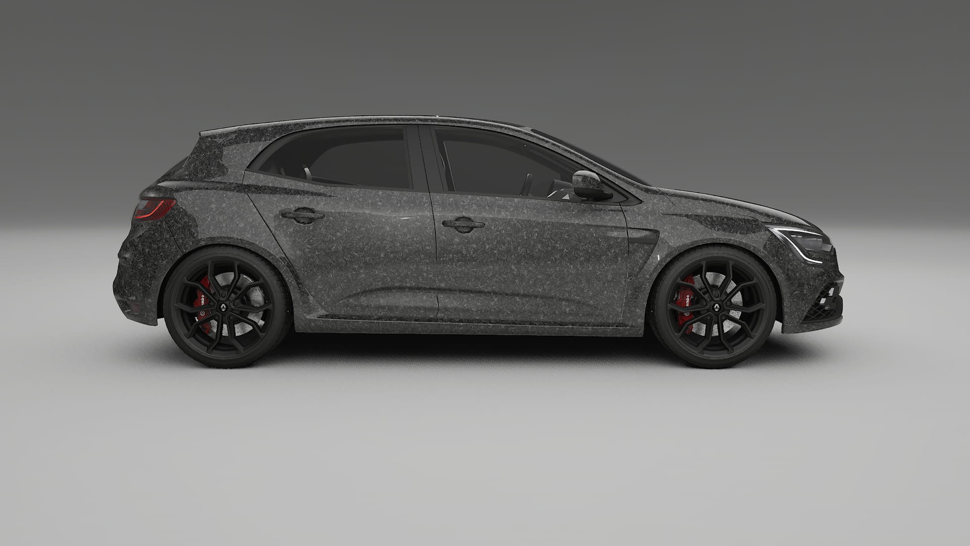 Renault Megane RS IV TPU Lackschutzfolie | FORGED S Farbwechsel PPF – Komplett-Vorgeschnittener Kit