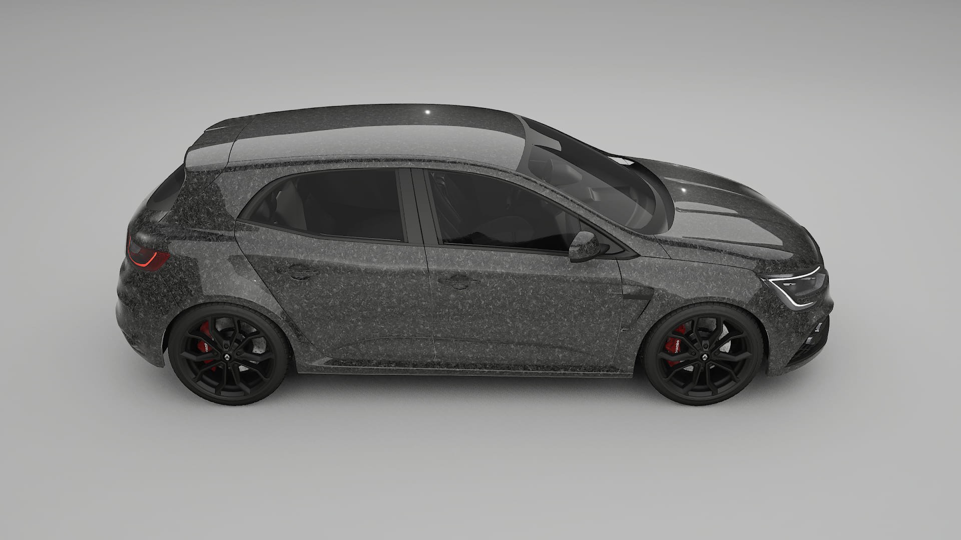 Renault Megane RS IV TPU Lackschutzfolie | FORGED S Farbwechsel PPF – Komplett-Vorgeschnittener Kit
