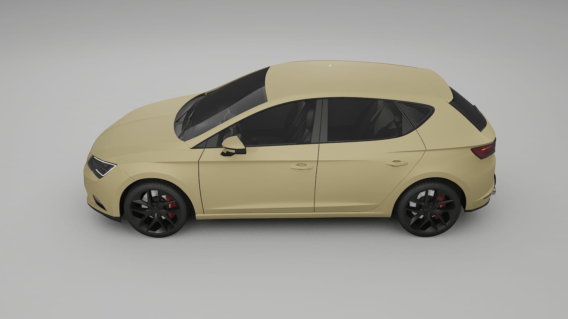 Seat Leon FR 5F TPU Lackschutzfolie | SAND Farbwechsel PPF – Komplett-Vorgeschnittener Kit