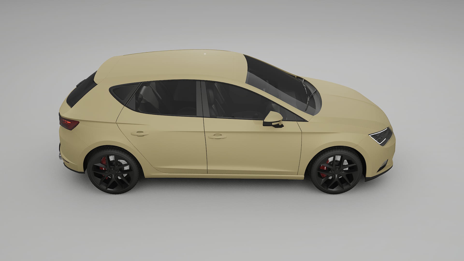 Seat Leon FR 5F TPU Lackschutzfolie | SAND Farbwechsel PPF – Komplett-Vorgeschnittener Kit
