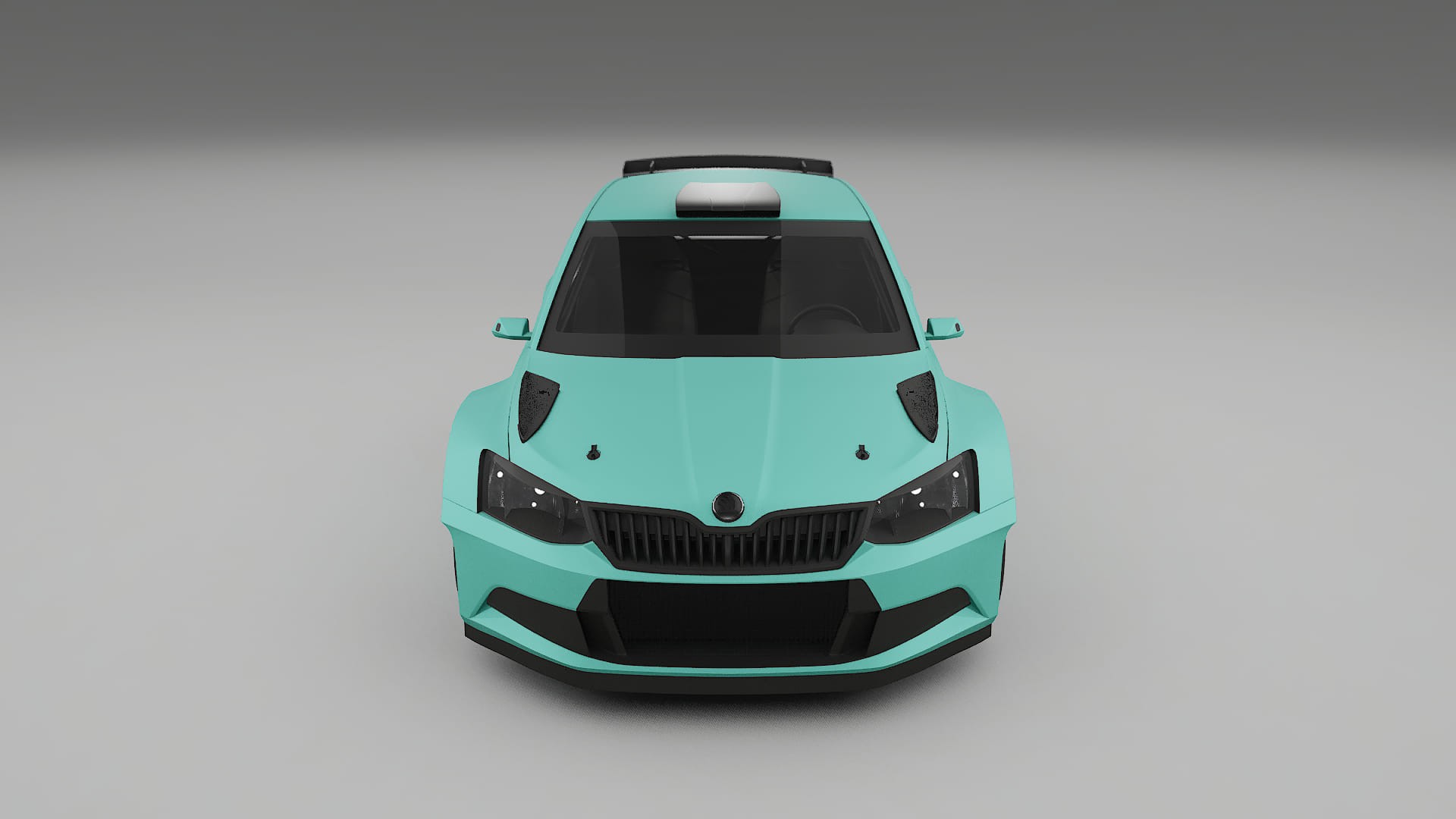 Škoda Fabia R5 6V TPU Lackschutzfolie | FROST Farbwechsel PPF – Komplett-Vorgeschnittener Kit