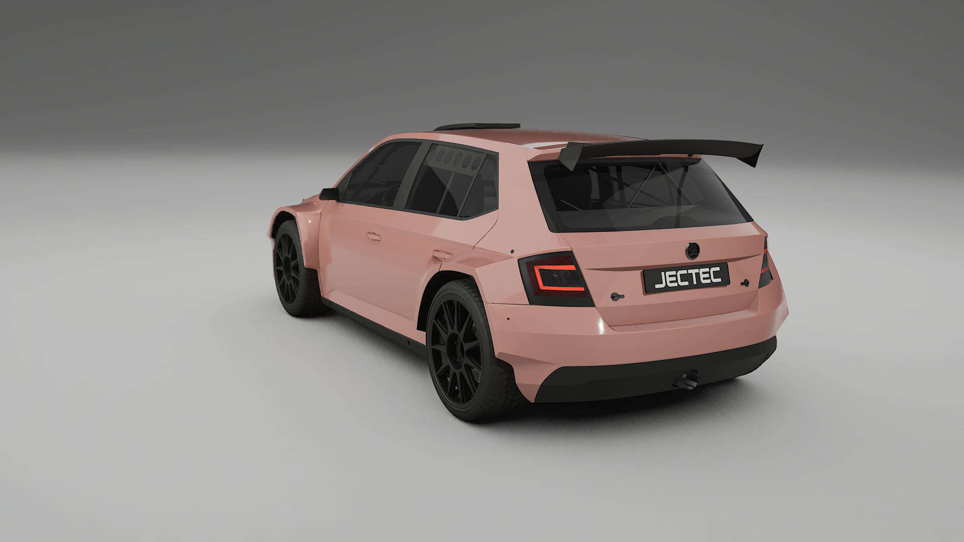 Škoda Fabia R5 6V TPU Lackschutzfolie | BLUSH Farbwechsel PPF – Komplett-Vorgeschnittener Kit