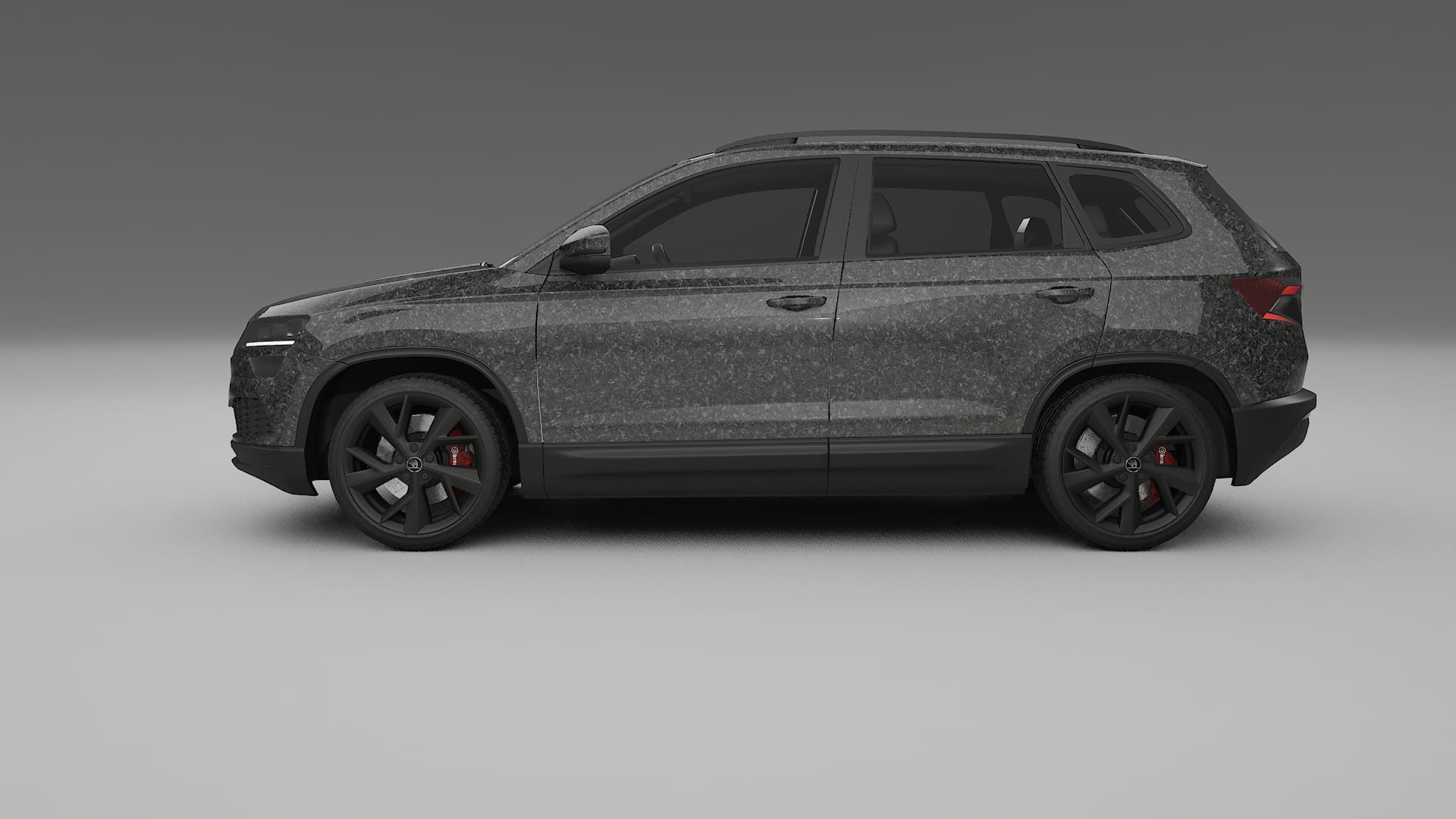 Škoda Karoq NU7 TPU Lackschutzfolie | FORGED S Farbwechsel PPF – Komplett-Vorgeschnittener Kit