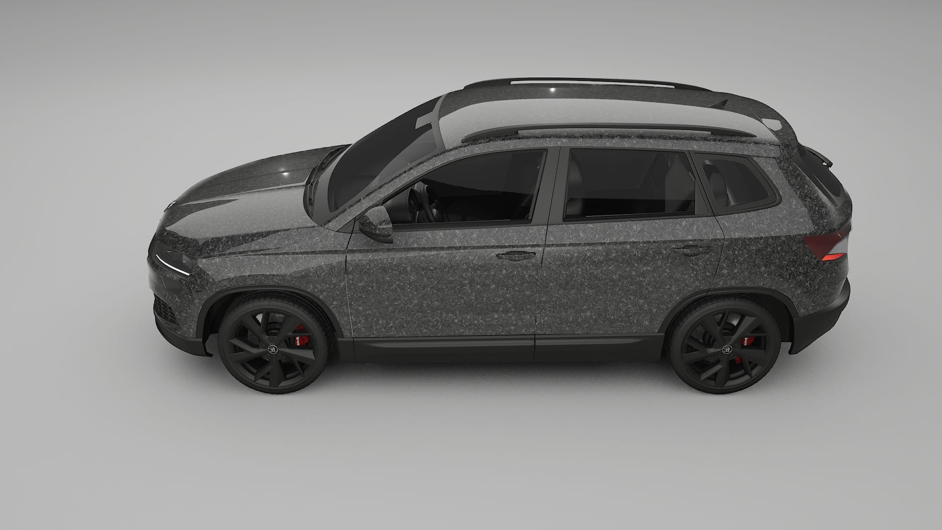 Škoda Karoq NU7 TPU Lackschutzfolie | FORGED S Farbwechsel PPF – Komplett-Vorgeschnittener Kit