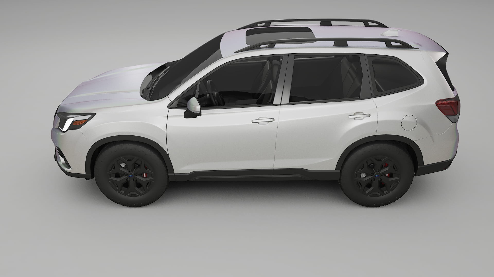 Subaru Forester V SK facelift LCI TPU Lackschutzfolie | NEBULA Farbwechsel PPF – Komplett-Vorgeschnittener Kit