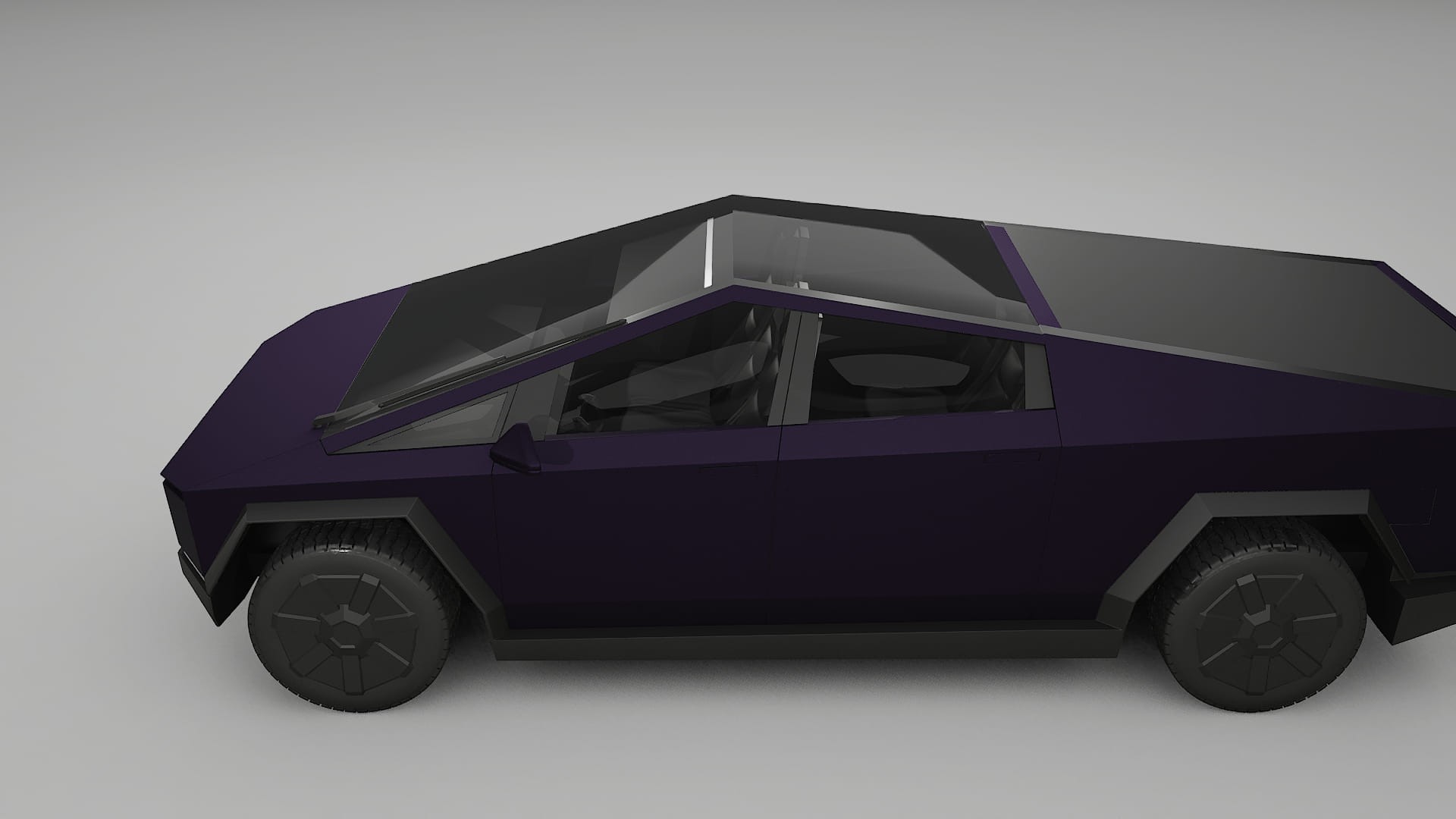 Tesla Cybertruck TPU Lackschutzfolie | VIOLET Farbwechsel PPF – Komplett-Vorgeschnittener Kit