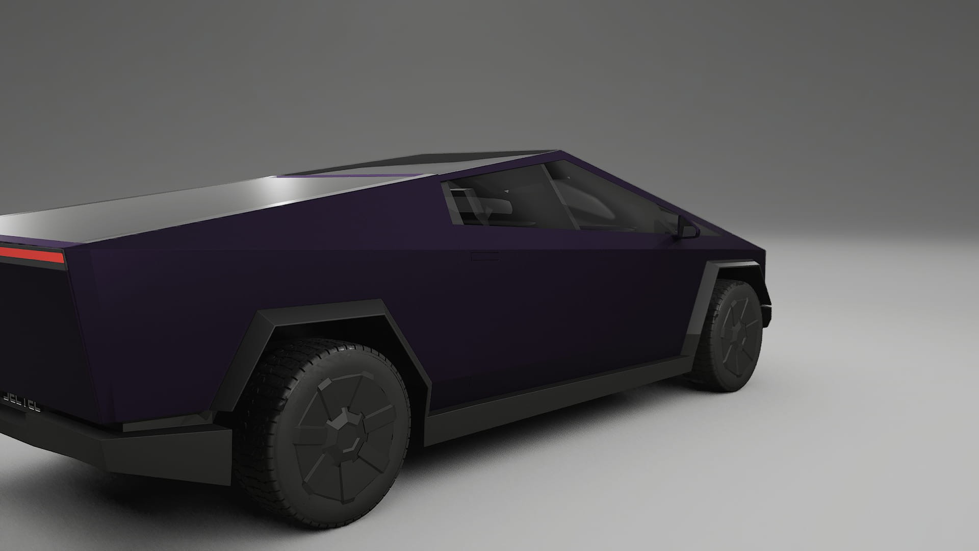 Tesla Cybertruck TPU Lackschutzfolie | VIOLET Farbwechsel PPF – Komplett-Vorgeschnittener Kit
