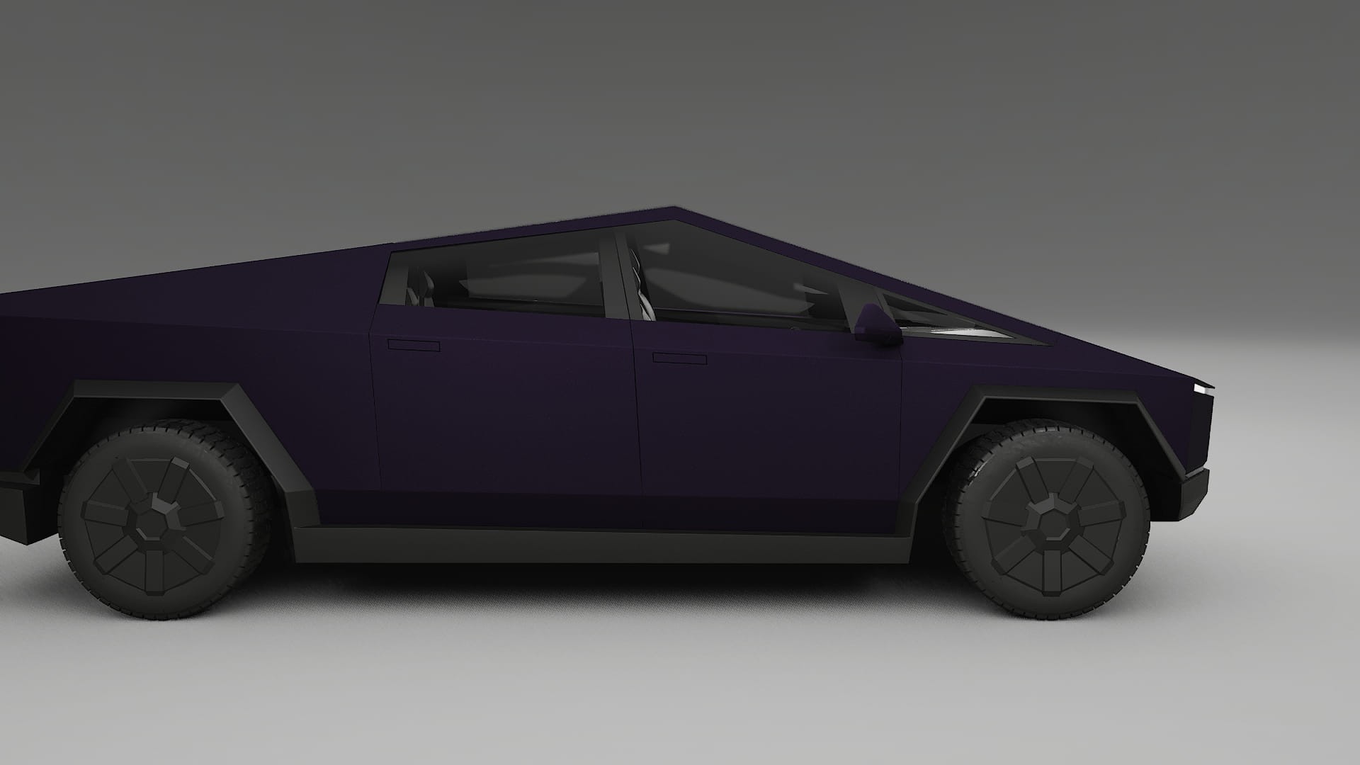 Tesla Cybertruck TPU Lackschutzfolie | VIOLET Farbwechsel PPF – Komplett-Vorgeschnittener Kit