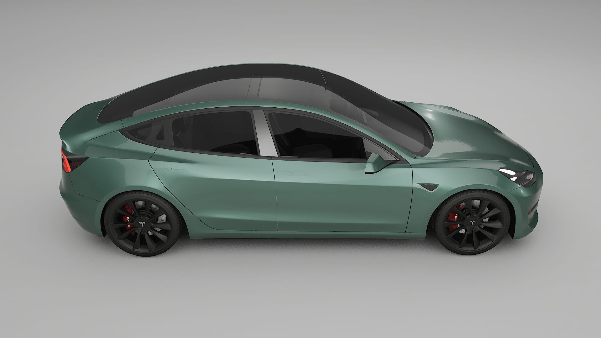 Tesla Model3 TPU Lackschutzfolie | EVERGREEN Farbwechsel PPF – Komplett-Vorgeschnittener Kit