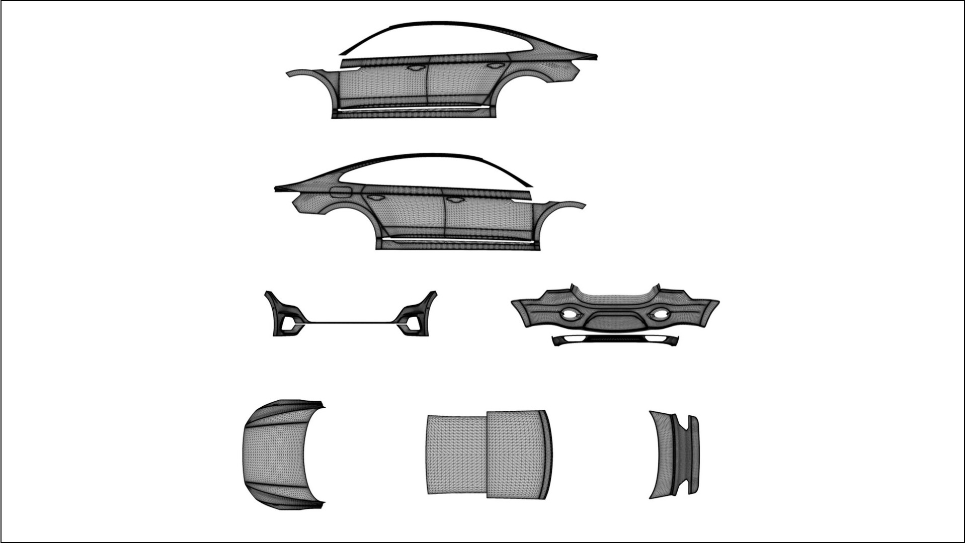 VW Arteon R 3H prefacelift pre LCI TPU Lackschutzfolie | CINDER Farbwechsel PPF – Komplett-Vorgeschnittener Kit