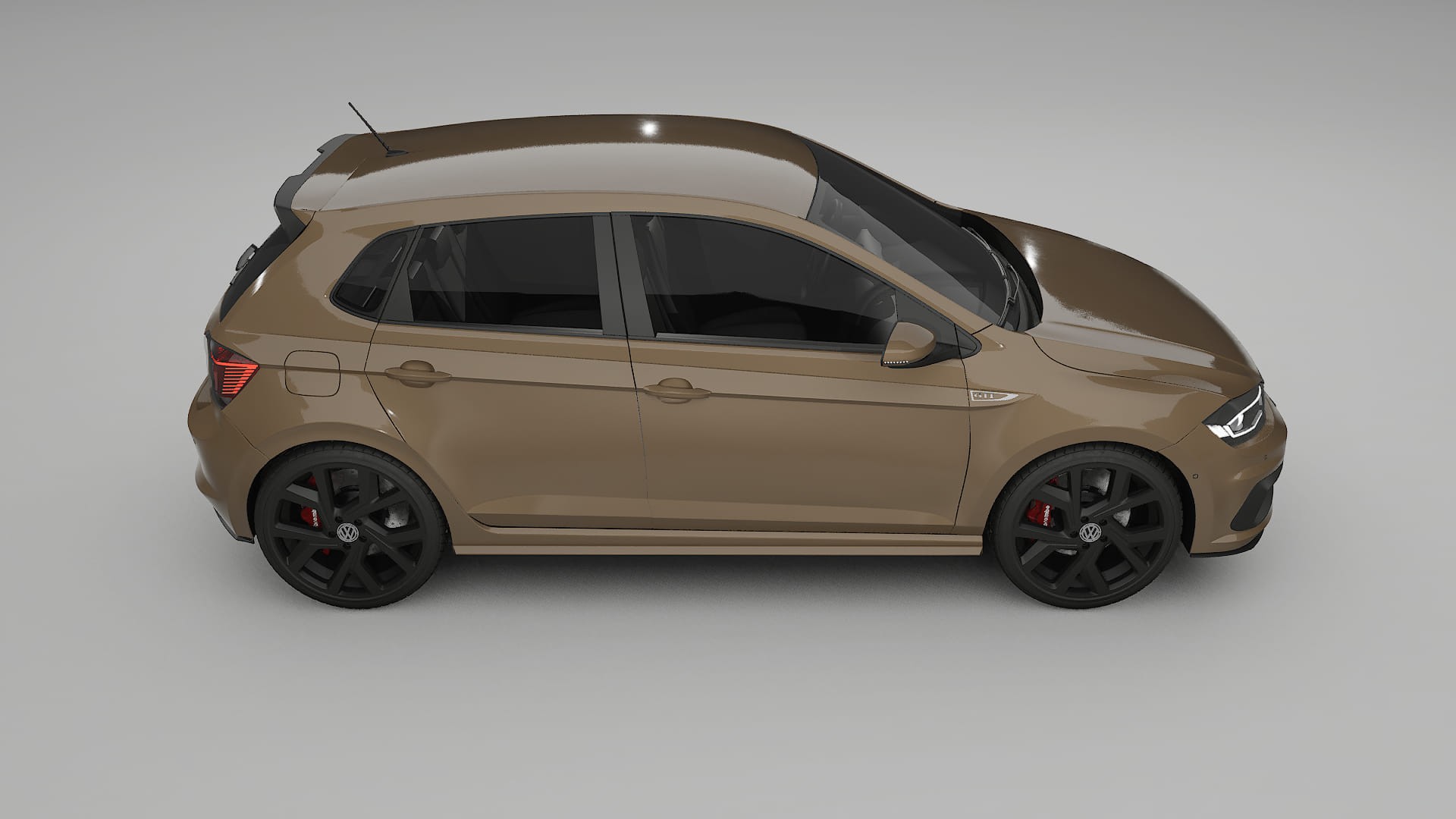 VW Polo GTI VI TPU Lackschutzfolie | SAHARA Farbwechsel PPF – Komplett-Vorgeschnittener Kit
