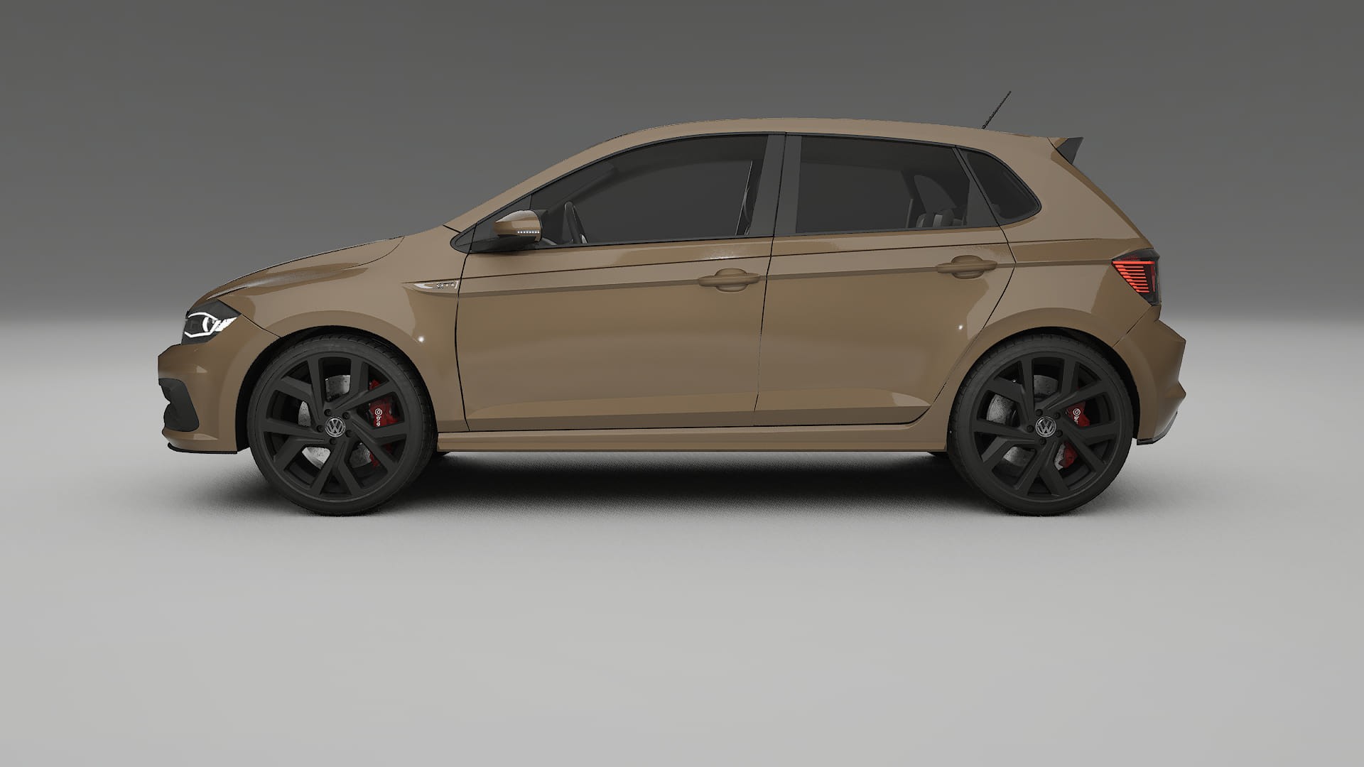 VW Polo GTI VI TPU Lackschutzfolie | SAHARA Farbwechsel PPF – Komplett-Vorgeschnittener Kit