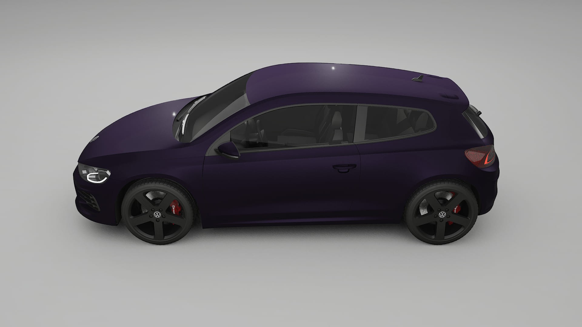 VW Scirocco R III TPU Lackschutzfolie | VIOLET Farbwechsel PPF – Komplett-Vorgeschnittener Kit