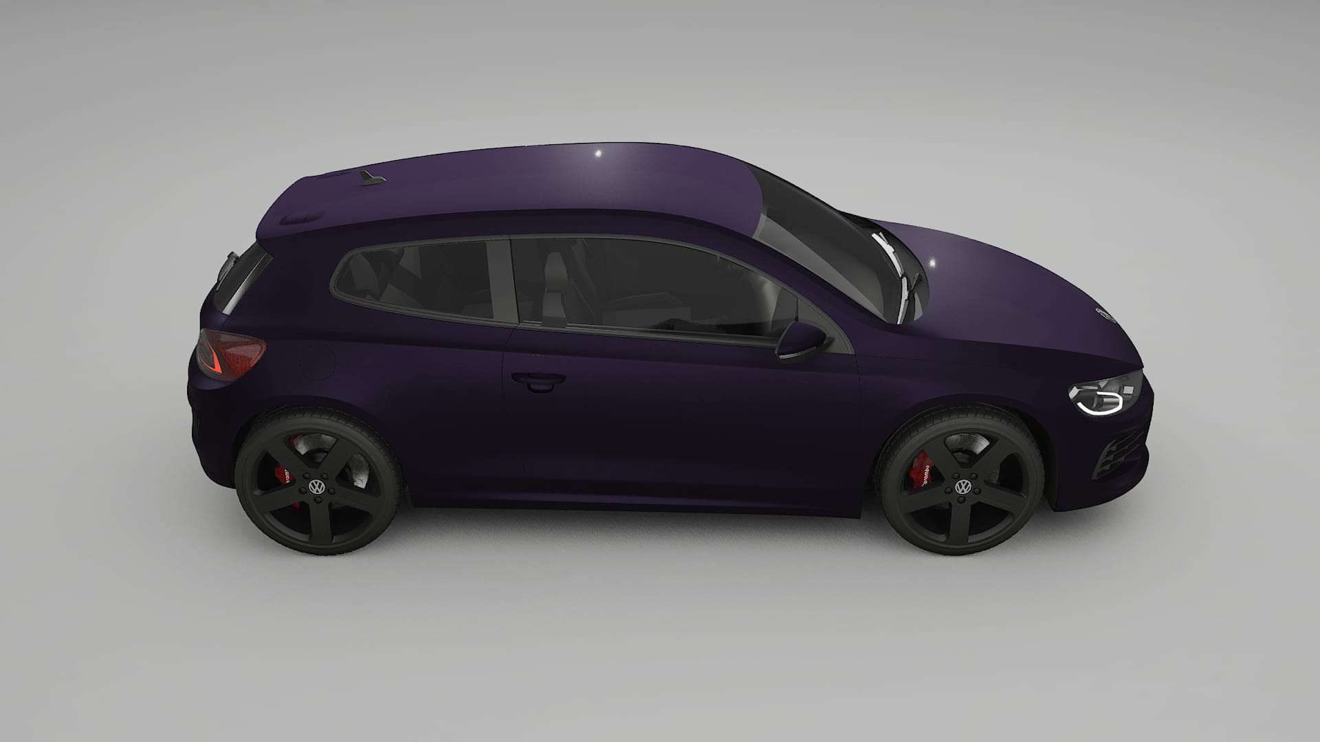 VW Scirocco R III TPU Lackschutzfolie | VIOLET Farbwechsel PPF – Komplett-Vorgeschnittener Kit