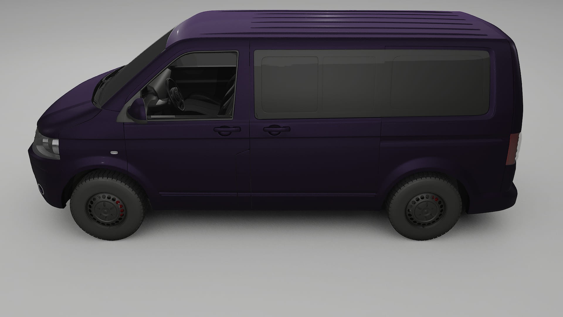 VW Transporter T5 Caravelle TPU Lackschutzfolie | VIOLET Farbwechsel PPF – Komplett-Vorgeschnittener Kit