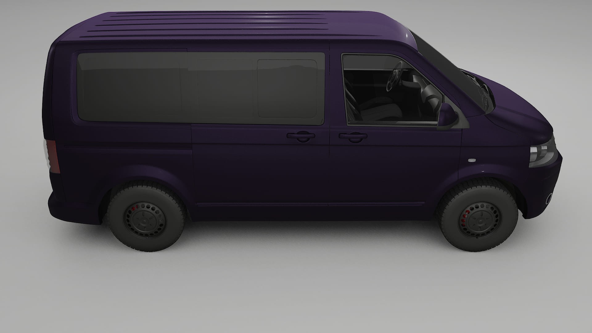 VW Transporter T5 Caravelle TPU Lackschutzfolie | VIOLET Farbwechsel PPF – Komplett-Vorgeschnittener Kit