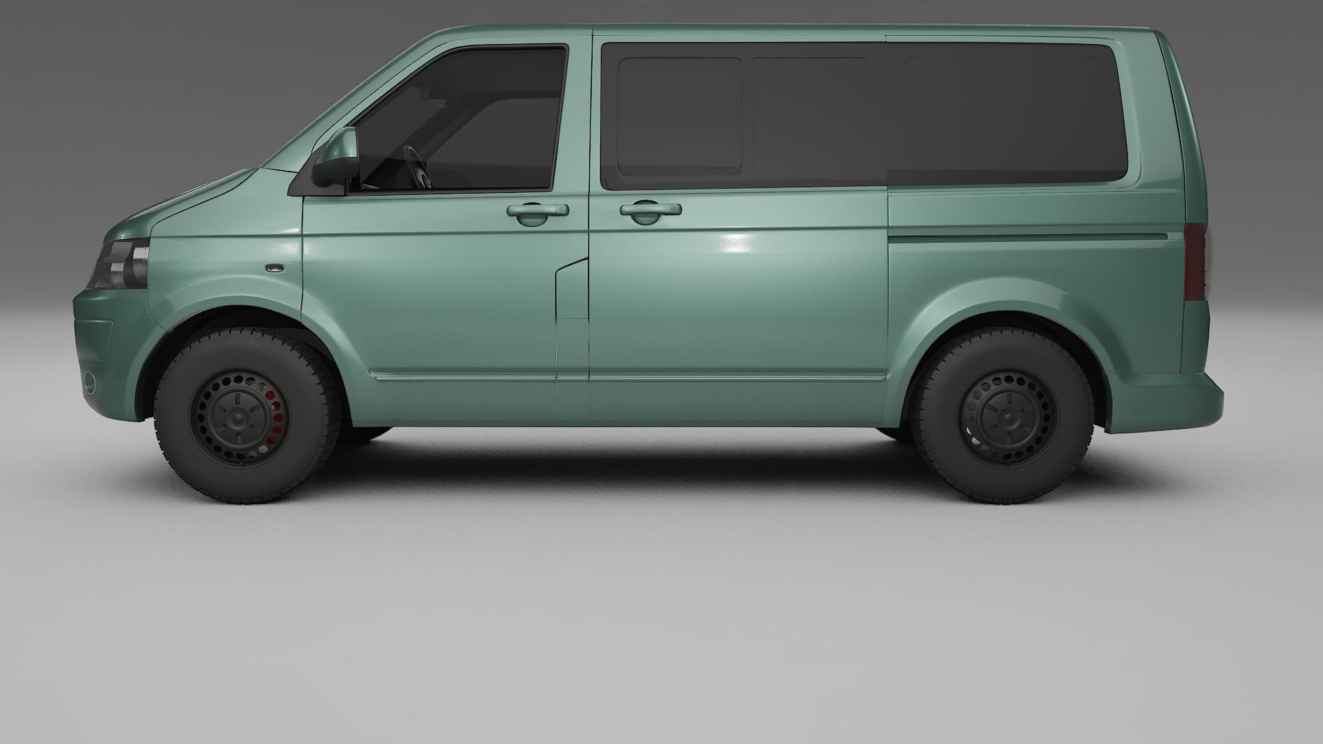 VW Transporter T5 Caravelle TPU Lackschutzfolie | EVERGREEN Farbwechsel PPF – Komplett-Vorgeschnittener Kit