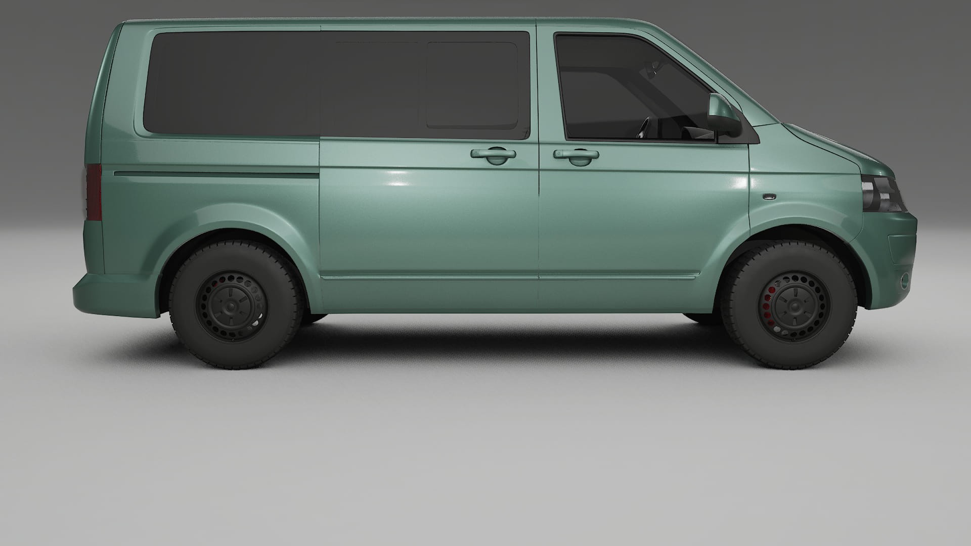 VW Transporter T5 Caravelle TPU Lackschutzfolie | EVERGREEN Farbwechsel PPF – Komplett-Vorgeschnittener Kit
