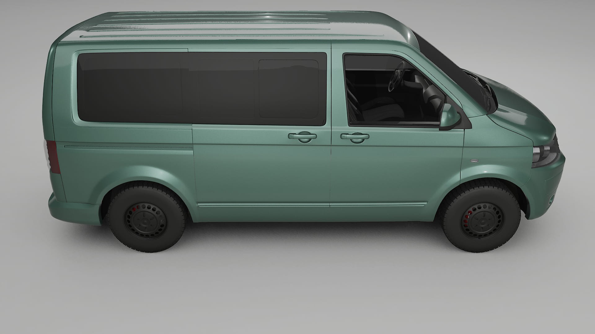 VW Transporter T5 Caravelle TPU Lackschutzfolie | EVERGREEN Farbwechsel PPF – Komplett-Vorgeschnittener Kit