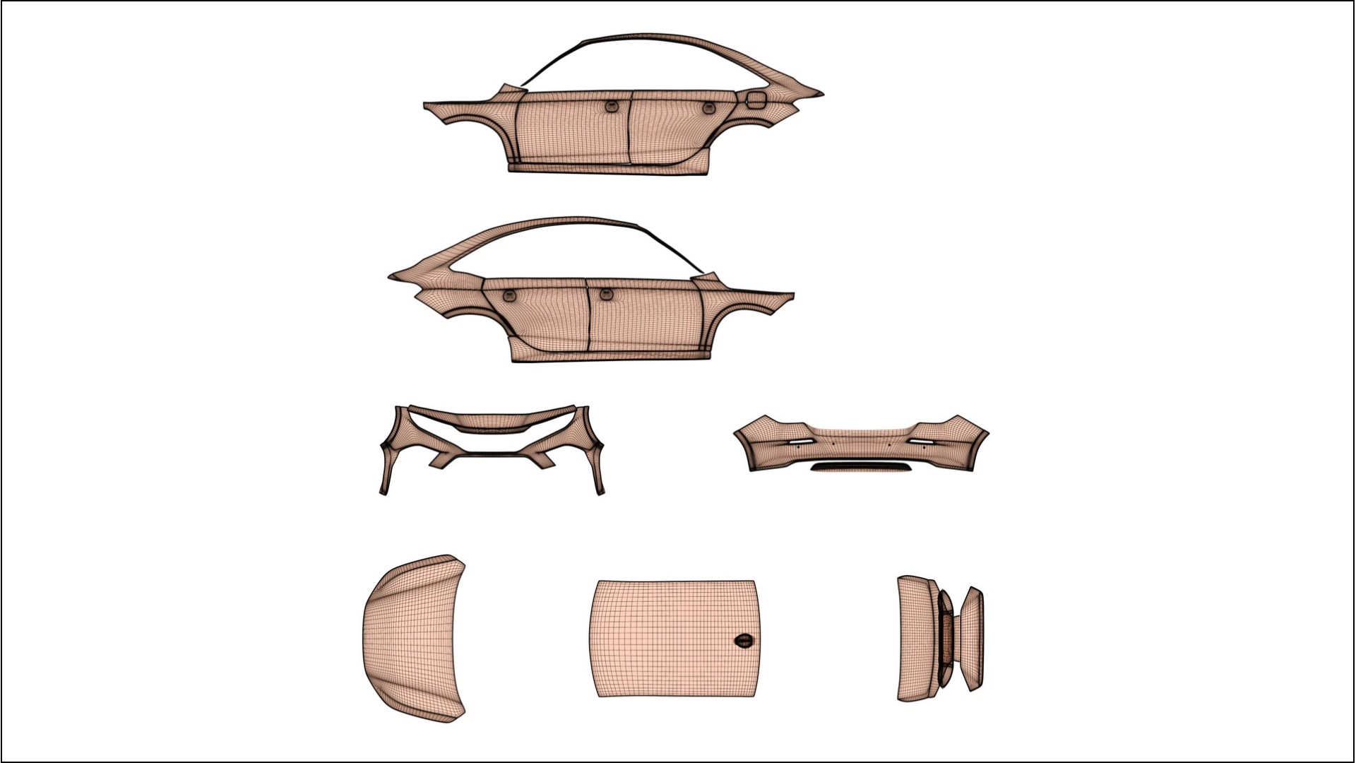 Honda Civic Si TPU Lackschutzfolie | ROCKET Farbwechsel PPF – Komplett-Vorgeschnittener Kit