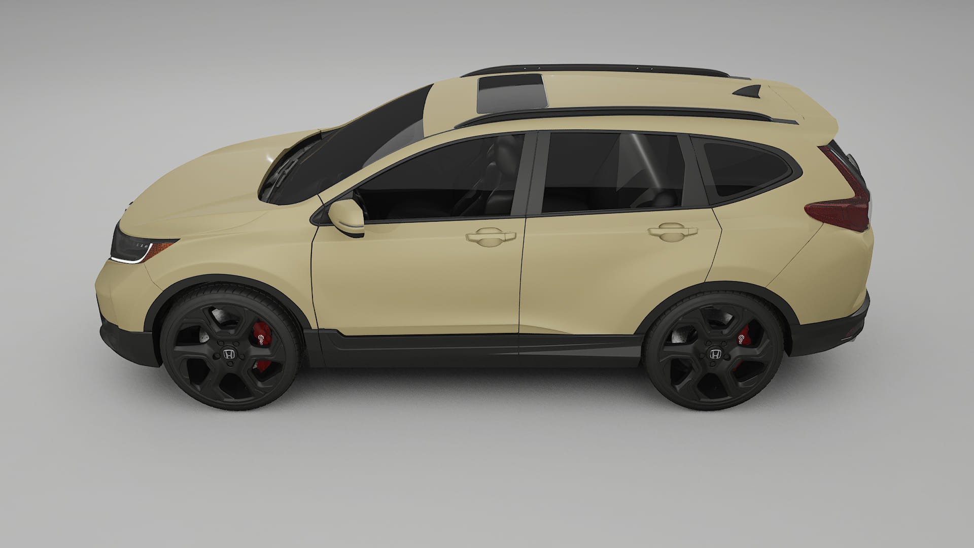 Honda CR V Touring prefacelift pre LCI TPU Lackschutzfolie | SAND Farbwechsel PPF – Komplett-Vorgeschnittener Kit