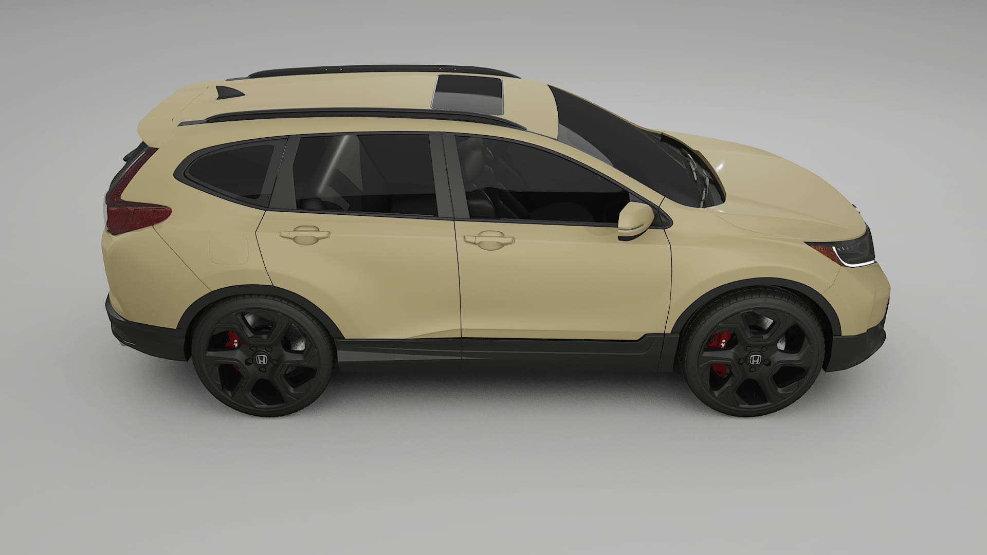 Honda CR V Touring prefacelift pre LCI TPU Lackschutzfolie | SAND Farbwechsel PPF – Komplett-Vorgeschnittener Kit
