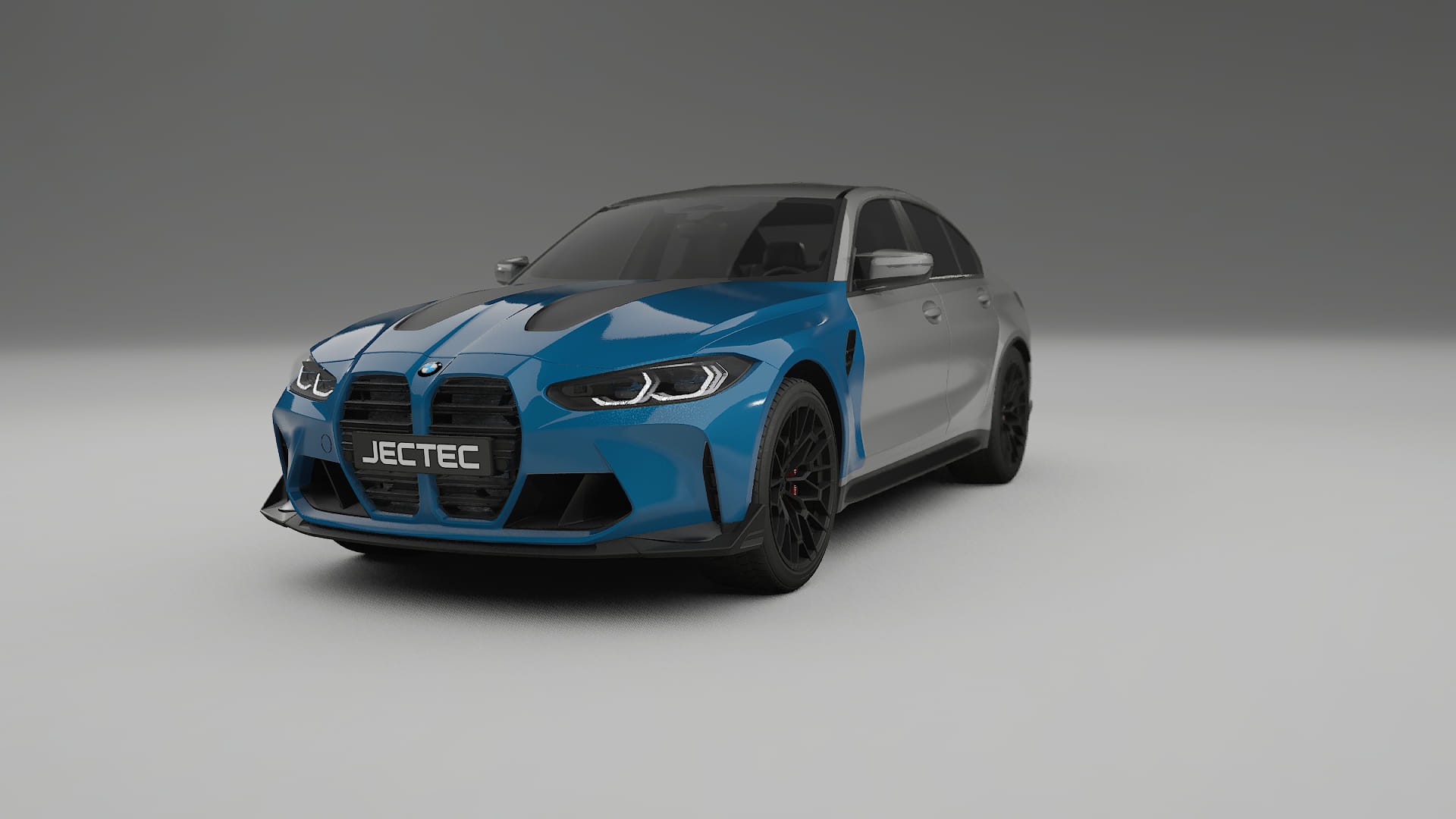 Pellicola Protettiva per Vernice BMW M3 G80 Competition CS | CrystalGuard TPU Trasparente PPF Kit di Protezione Frontale