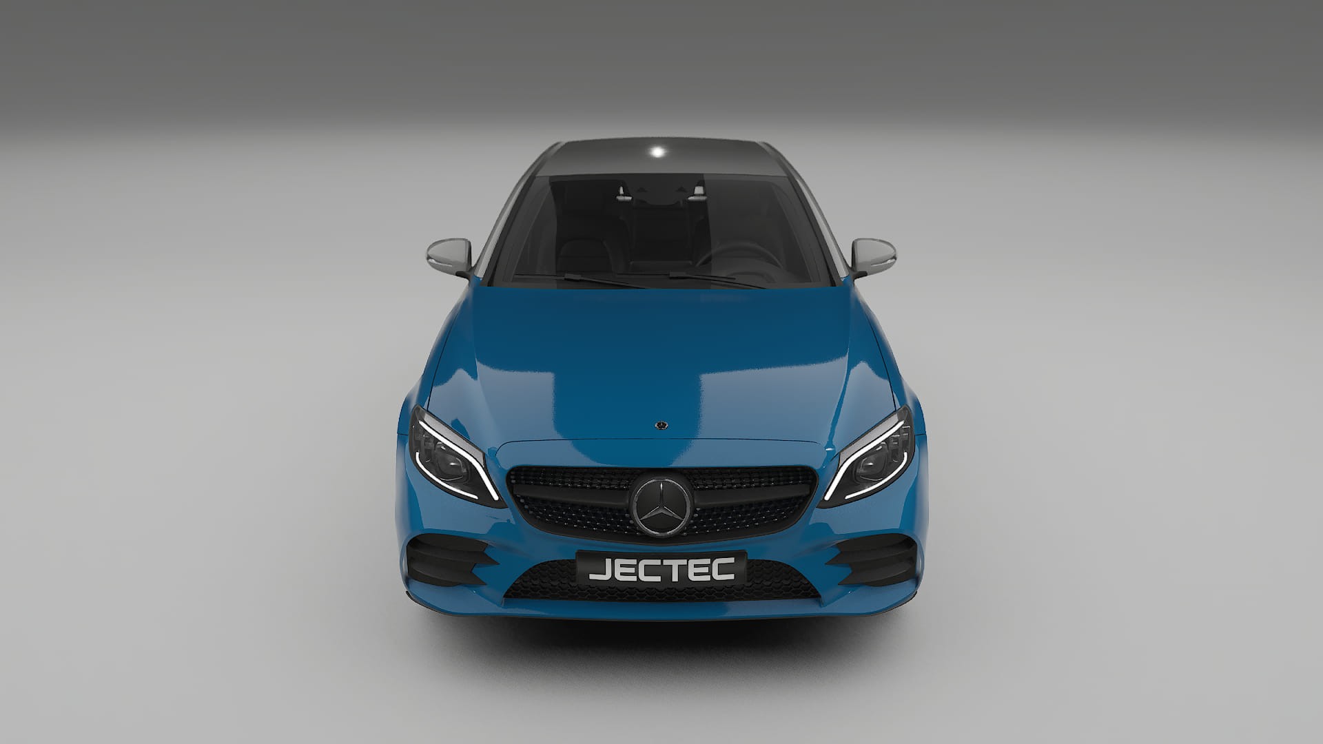 Pellicola Protettiva per Vernice Mercedes C-Class W205 AMG sedan | CrystalGuard TPU Trasparente PPF Kit di Protezione Frontale