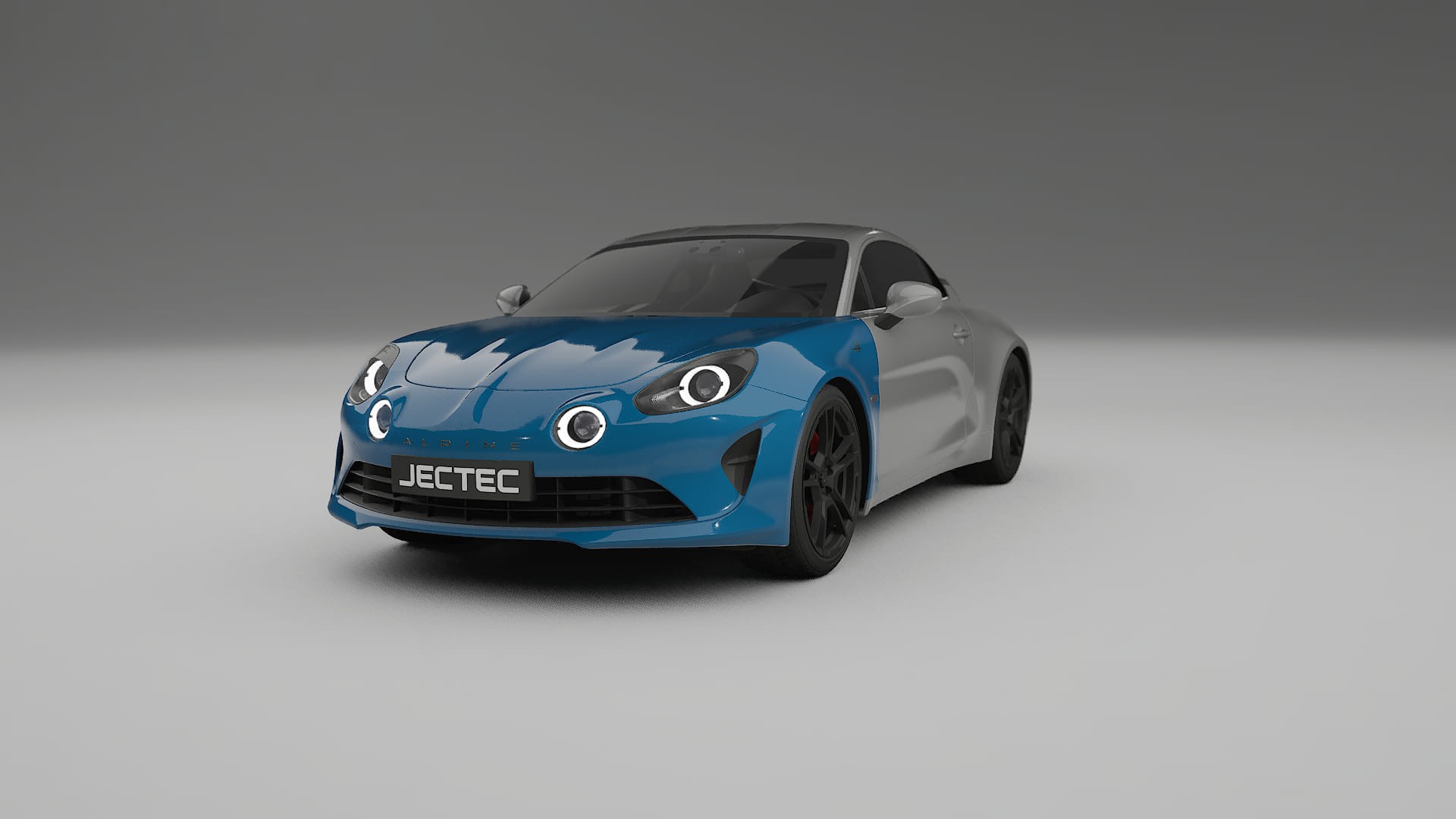 Pellicola Protettiva per Vernice Renault Alpine A110 | CrystalGuard TPU Trasparente PPF Kit di Protezione Frontale