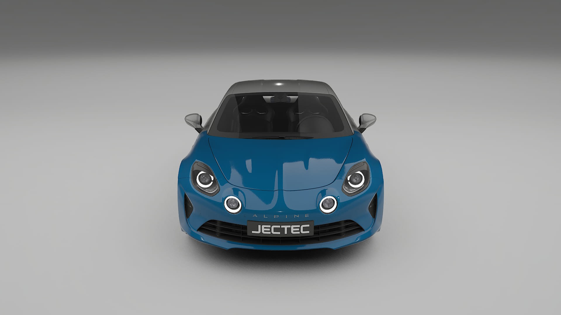 Pellicola Protettiva per Vernice Renault Alpine A110 | CrystalGuard TPU Trasparente PPF Kit di Protezione Frontale