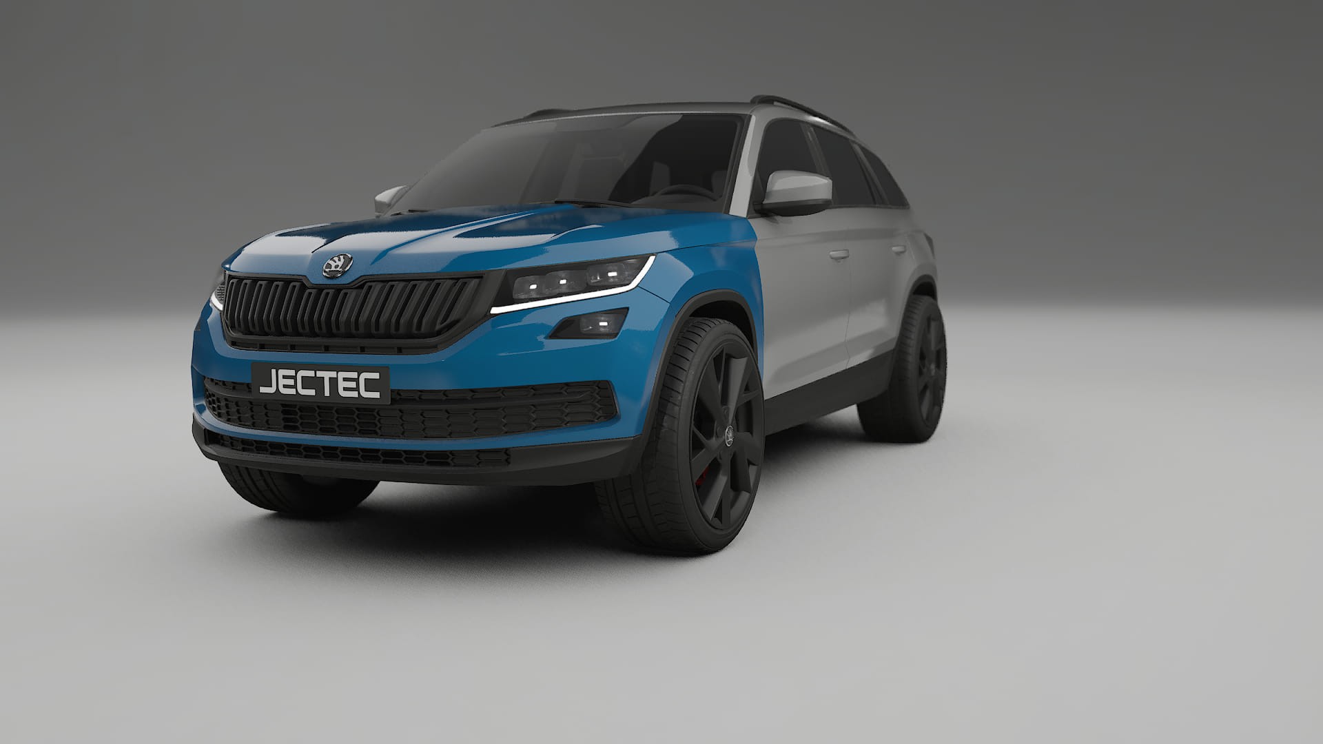 Škoda Kodiaq NS7 Lackschutzfolie | CrystalGuard Transparente TPU PPF Frontschutz Kit