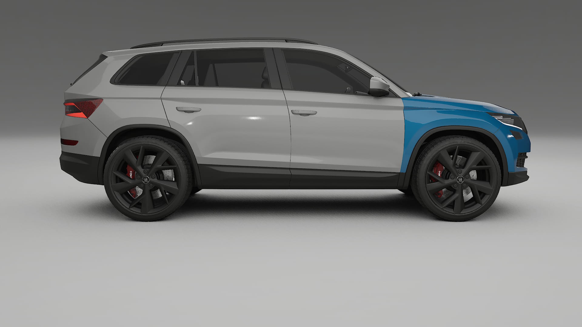 Škoda Kodiaq NS7 Lackschutzfolie | CrystalGuard Transparente TPU PPF Frontschutz Kit